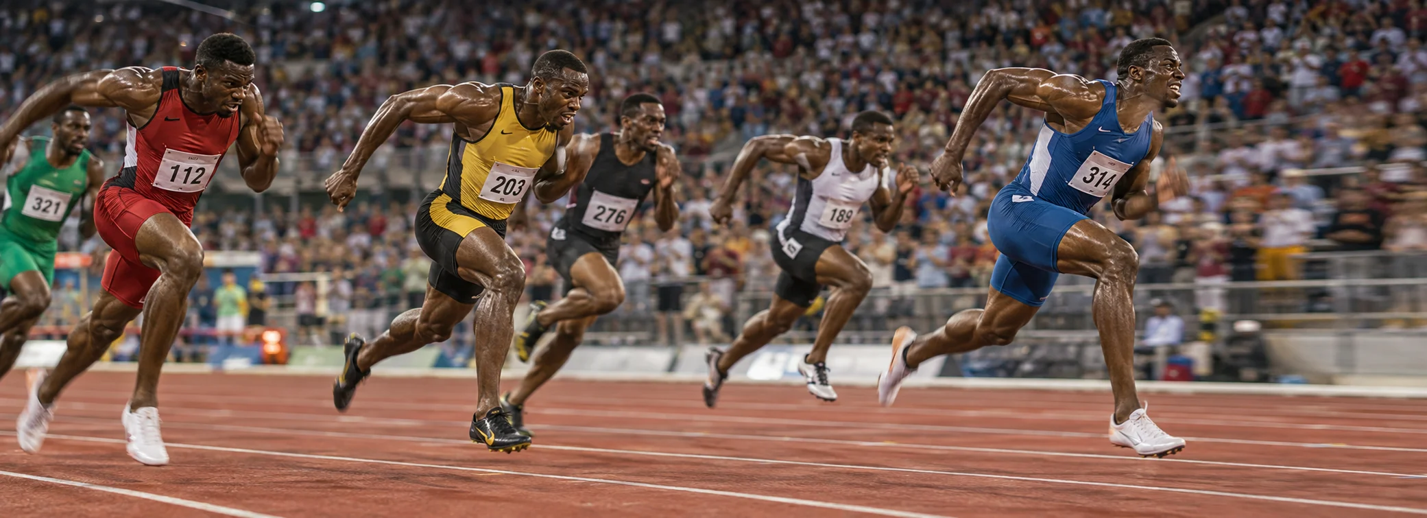 Elite Olympic sprinter and biomechanical sensor tracking with DeepSensi sovereign engine.